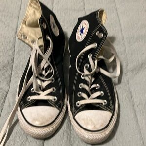 Converse Black High-Top Sneakers Chuck Taylors